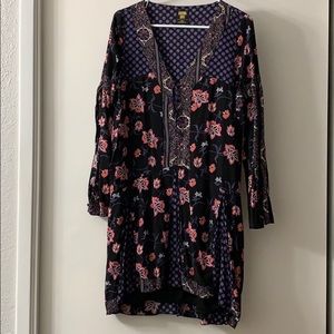O’Neill Anna Sui Boho split sleeve Dress size M